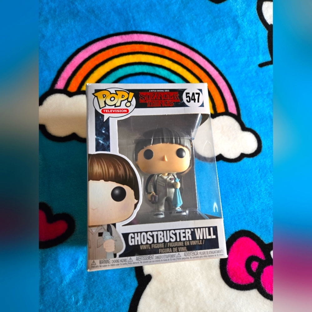FUNKO POP - STRANGER THINGS - Ghostbuster Will!! 👻 🖤